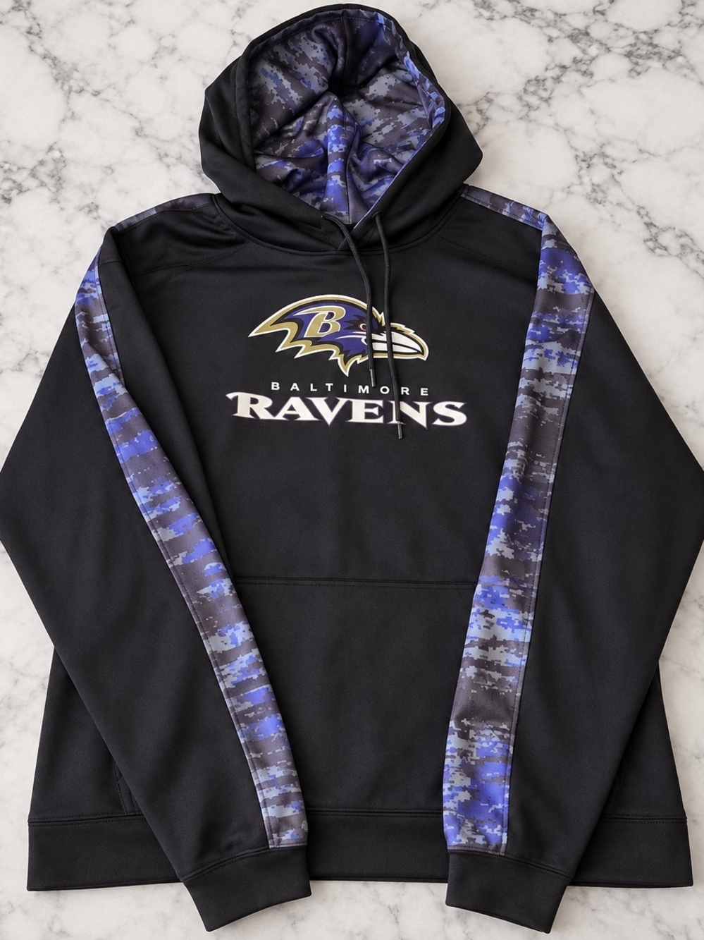Nike NFL Team Apparel Baltimore Ravens hoodie Ravens Pullover Hoodie XXL Like